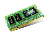 Transcend 1024MB DDR2 soDIMM PC2-5200 667MHz (TS1GAP667S)